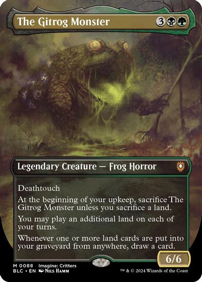 The Gitrog Monster (Borderless) card art