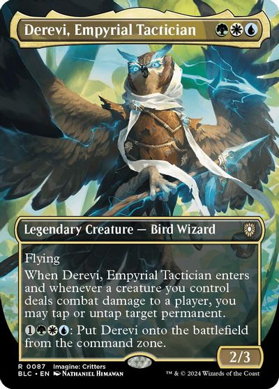 Derevi, Empyrial Tactician (Borderless) card art