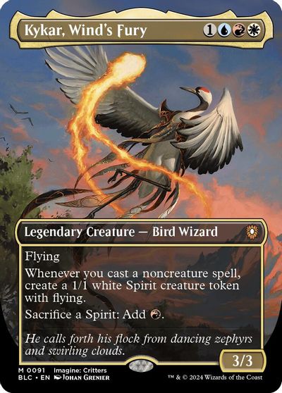 Kykar, Wind's Fury (Borderless) card art
