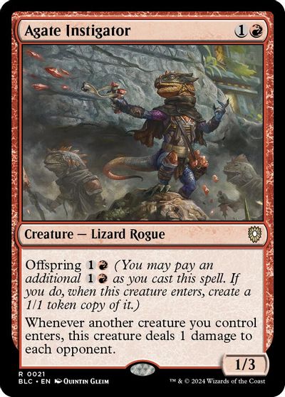 Agate Instigator card art