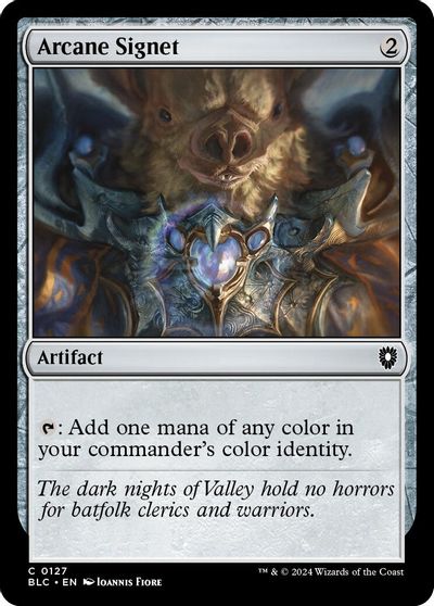 Arcane Signet card art