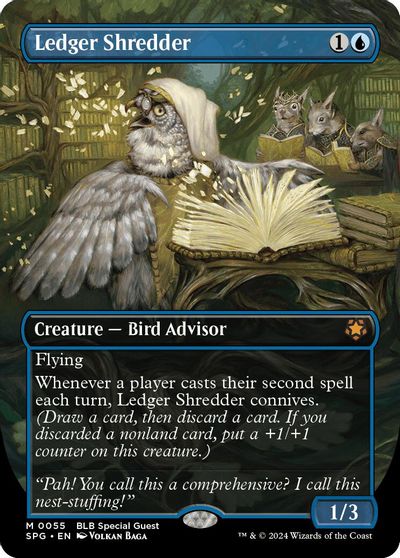 Ledger Shredder (Borderless) card art