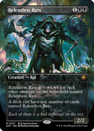 Relentless Rats (Borderless) card art