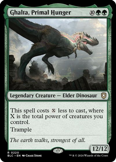 Ghalta, Primal Hunger card art