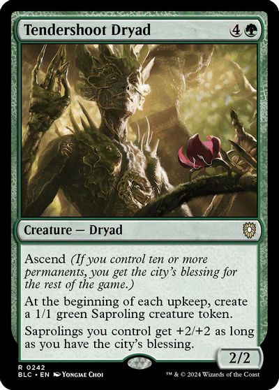 Tendershoot Dryad card art