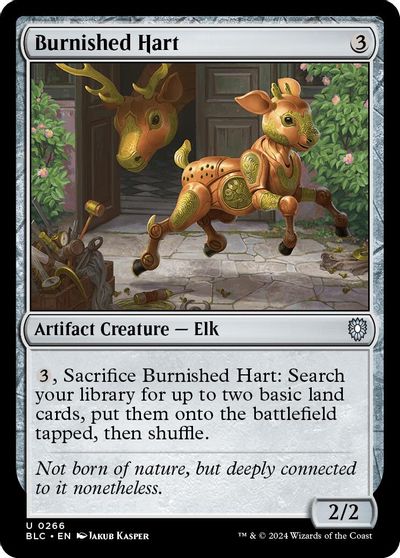 Burnished Hart card art