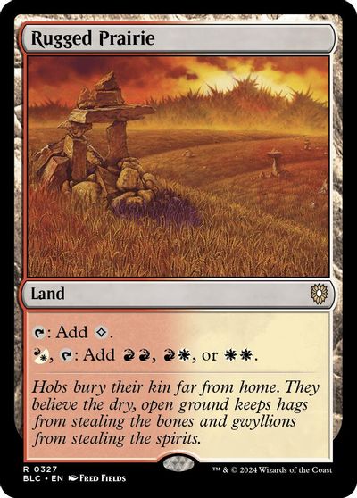 Rugged Prairie card art