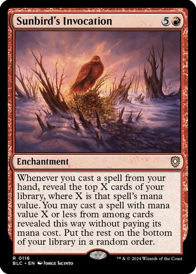 Sunbird's Invocation card art
