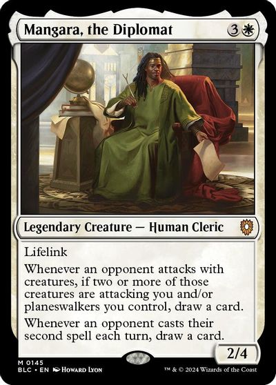 Mangara, the Diplomat card art
