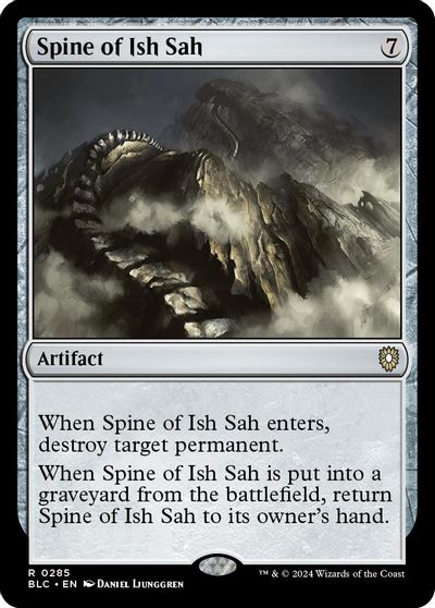 Spine of Ish Sah card art