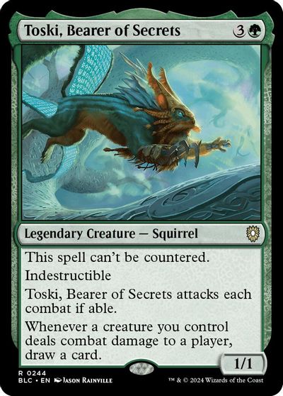 Toski, Bearer of Secrets card art