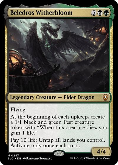 Beledros Witherbloom card art