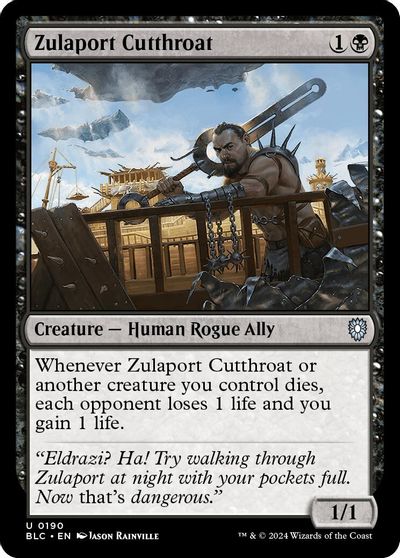 Zulaport Cutthroat card art