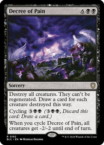 Decree of Pain card art