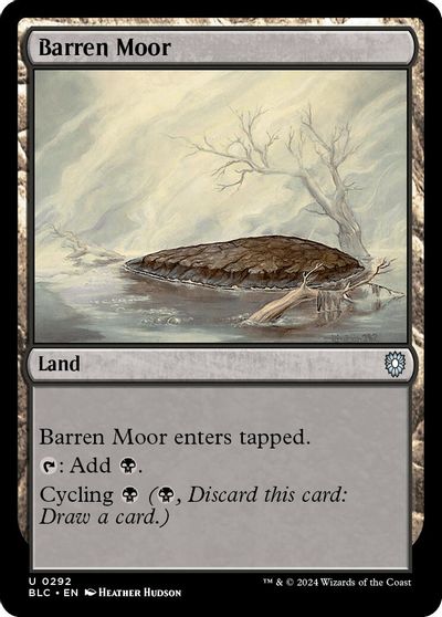 Barren Moor card art