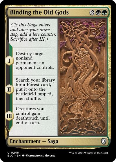 Binding the Old Gods card art