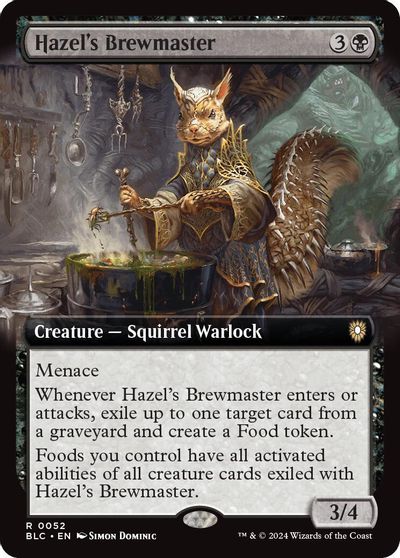 Hazel's Brewmaster (Extended Art) card art