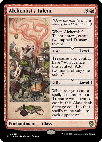 Alchemist's Talent card art