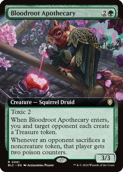 Bloodroot Apothecary (Extended Art) card art