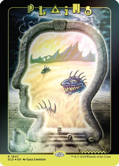 Plains (1647) (Rainbow Foil) card art