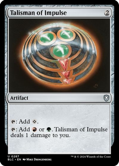 Talisman of Impulse card art