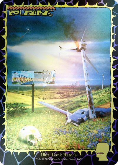 Plains (1652) (Rainbow Foil) card art