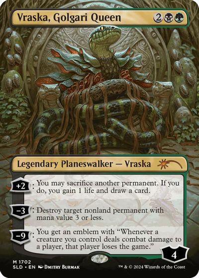 Vraska, Golgari Queen (1702) card art