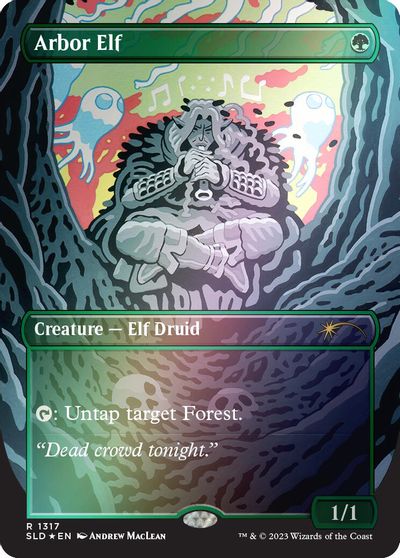 Arbor Elf (Rainbow Foil) card art