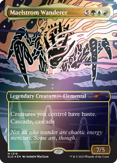 Maelstrom Wanderer (Rainbow Foil) card art