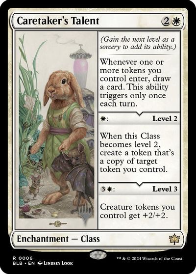 Caretaker's Talent card art