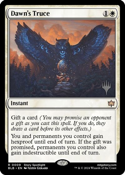 Dawn's Truce card art