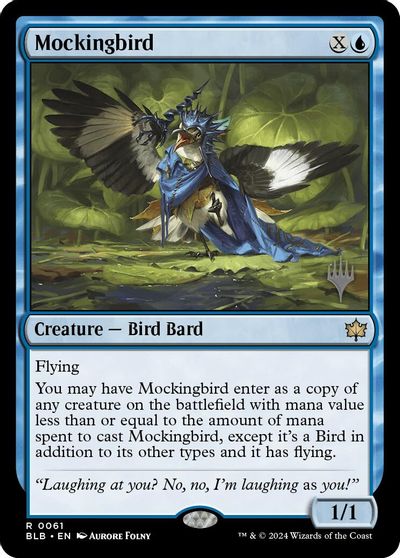 Mockingbird card art