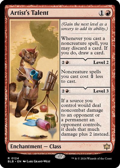 Artist's Talent card art