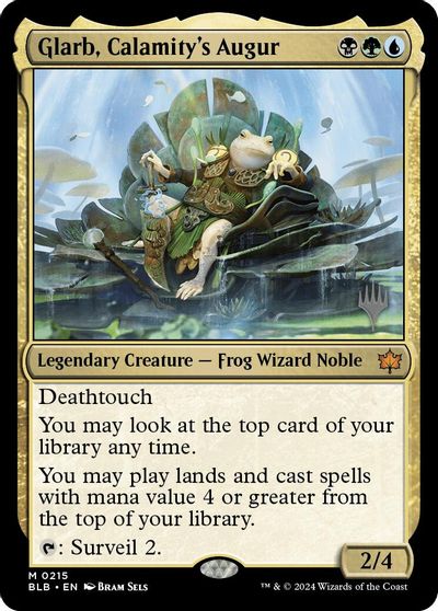 Glarb, Calamity's Augur card art