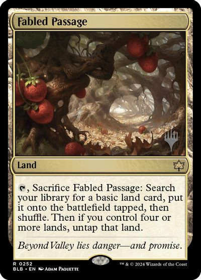 Fabled Passage card art