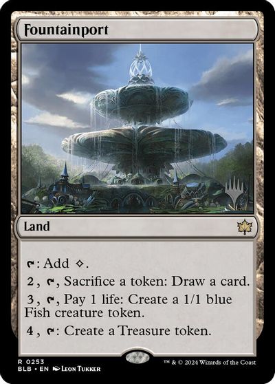 Fountainport card art