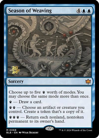 Season of Weaving card art