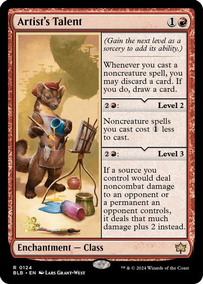 Artist's Talent card art