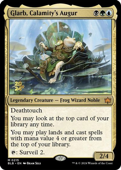 Glarb, Calamity's Augur card art