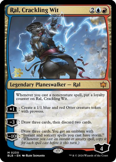 Ral, Crackling Wit card art