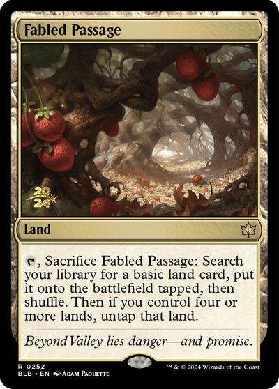 Fabled Passage card art