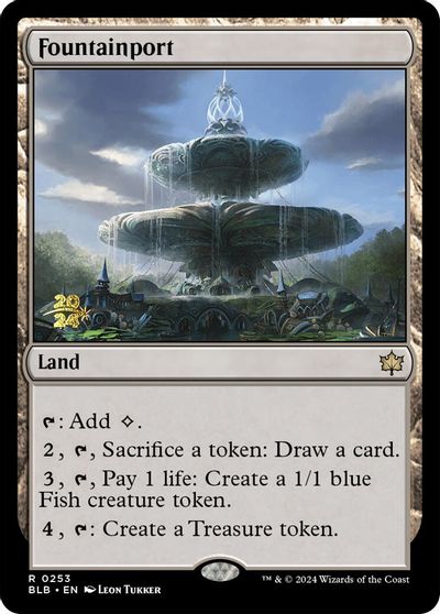 Fountainport card art