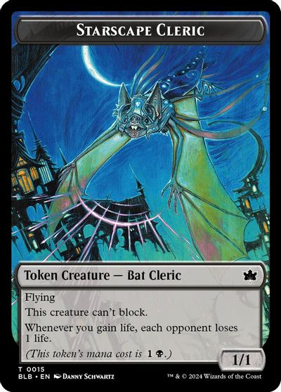 Starscape Cleric Token card art