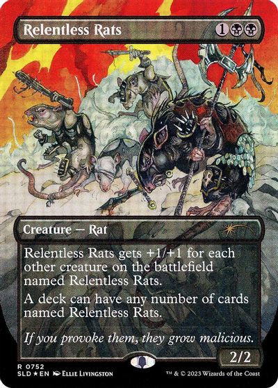 Relentless Rats (752) card art