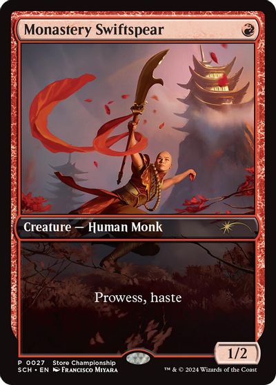 Monastery Swiftspear card art