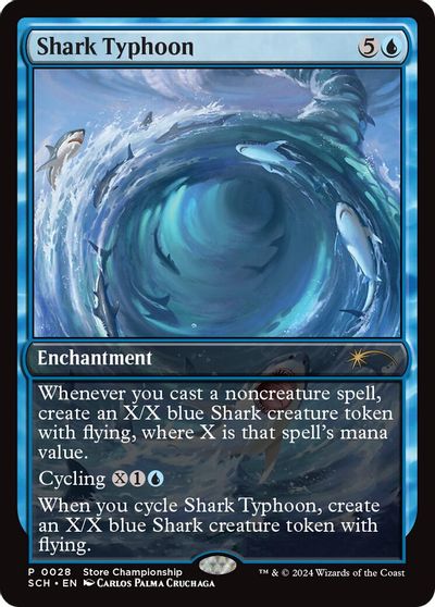 Shark Typhoon card art
