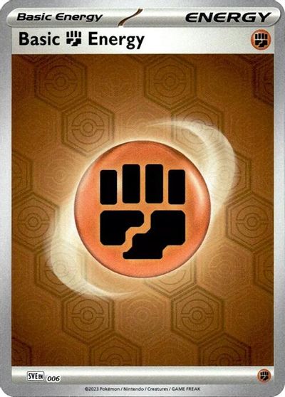 Basic Fighting Energy card art