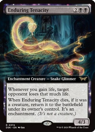 Enduring Tenacity (Extended Art) card art
