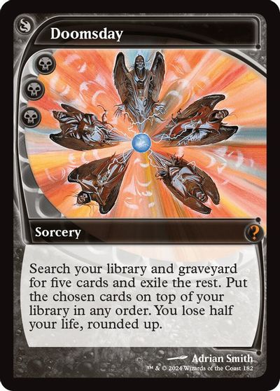 Doomsday (Future Sight) card art