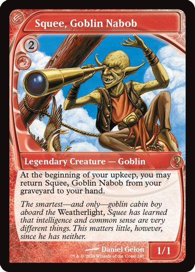 Squee, Goblin Nabob (Future Sight) card art